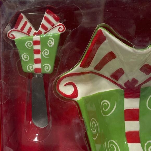 Main Street Collections Shaped Bowl with Spreader NWT - Picture 3 of 8